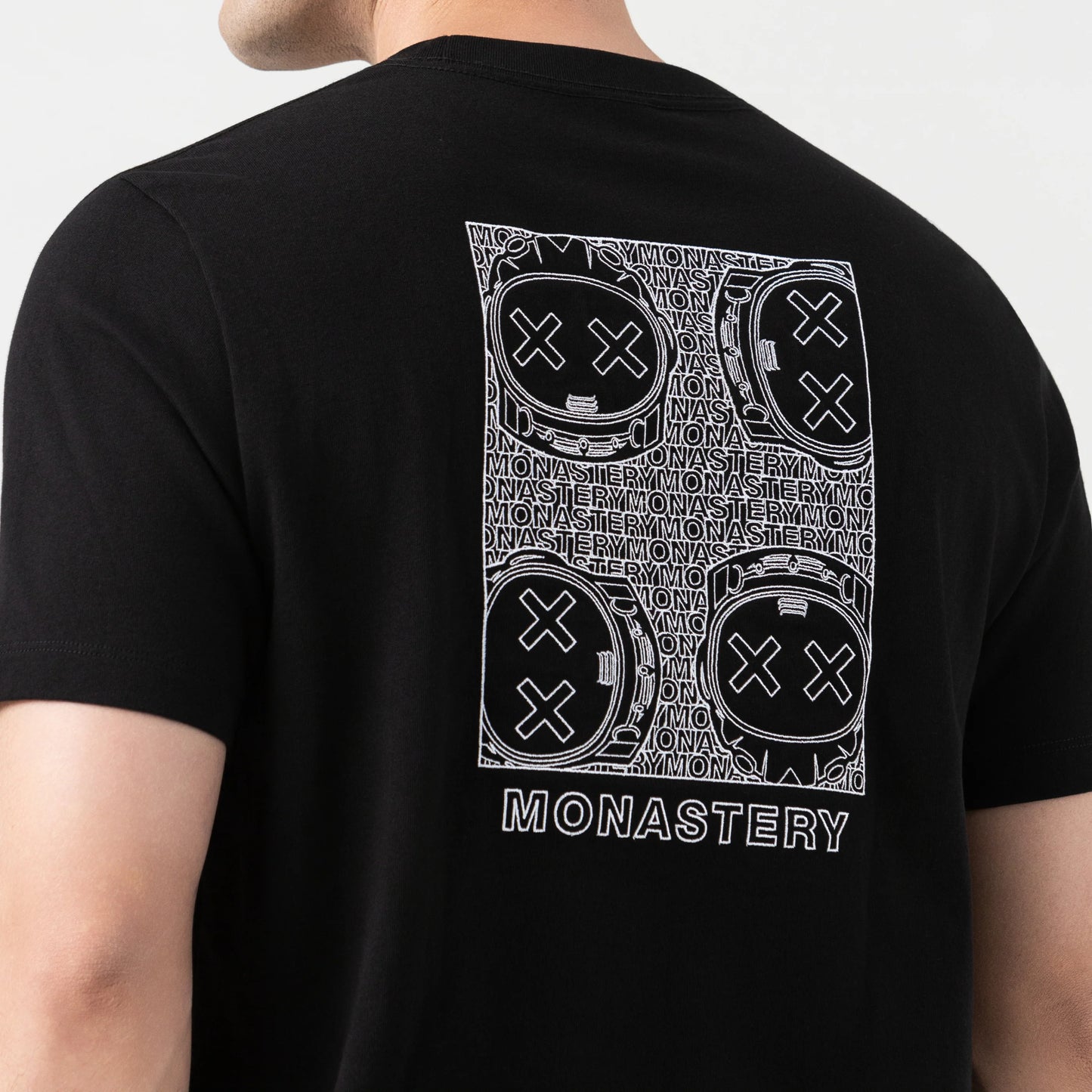 TROYA T-SHIRT BLACK MONASTERY