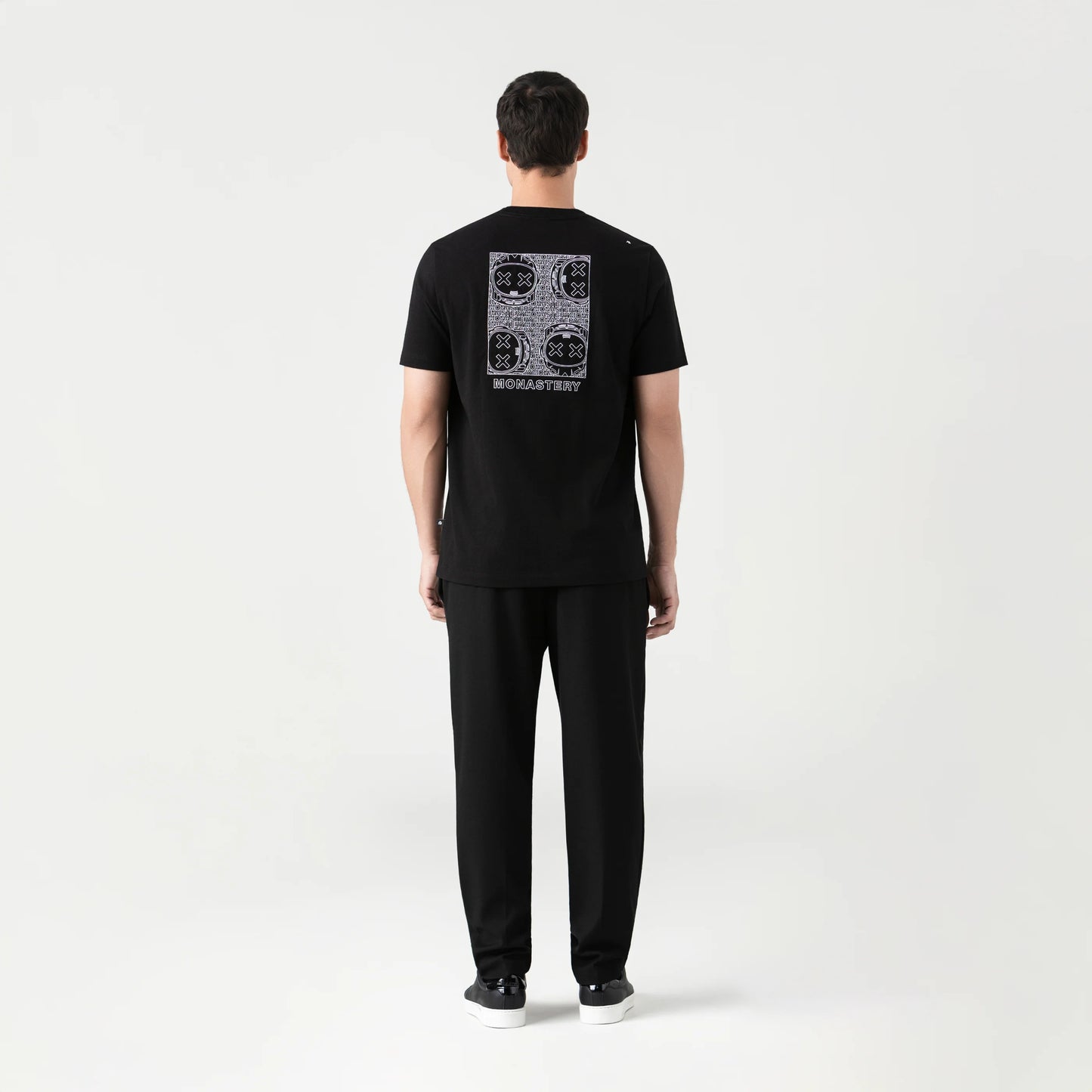 TROYA T-SHIRT BLACK MONASTERY