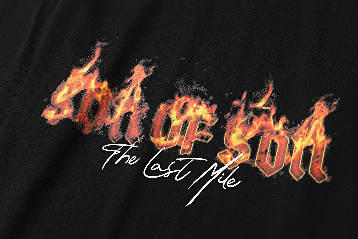 FIRE THE LAST MILE OVERSIZED BLACK SON OF SON