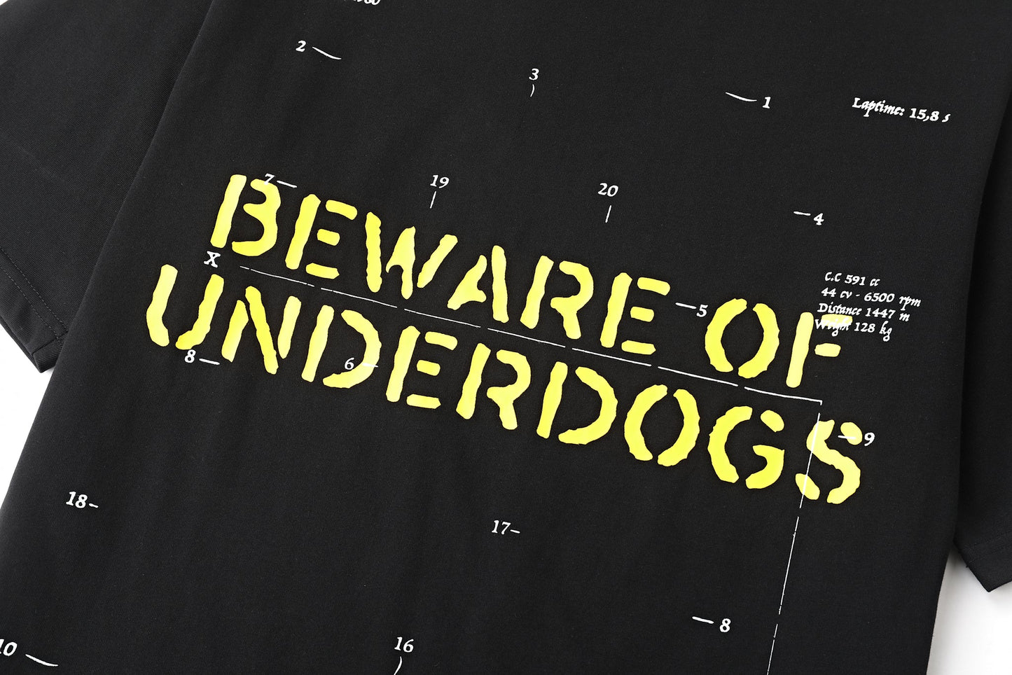 BEWARE OF UNDERDOGS OVERSIZED BLACK SON OF SON