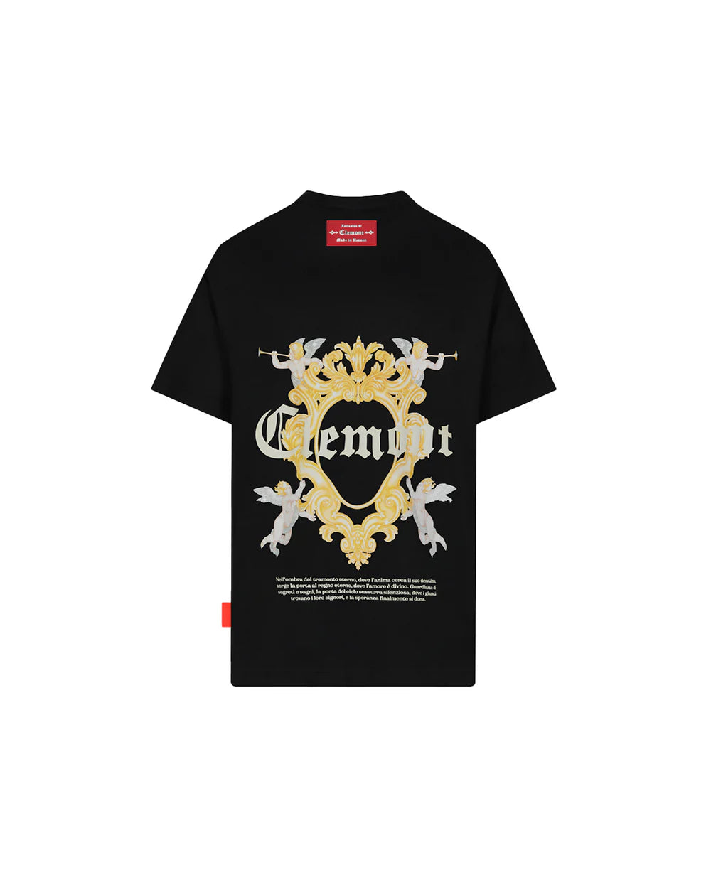 CAMISETA OVERSIZE ILLUMINATO BLACK CLEMONT