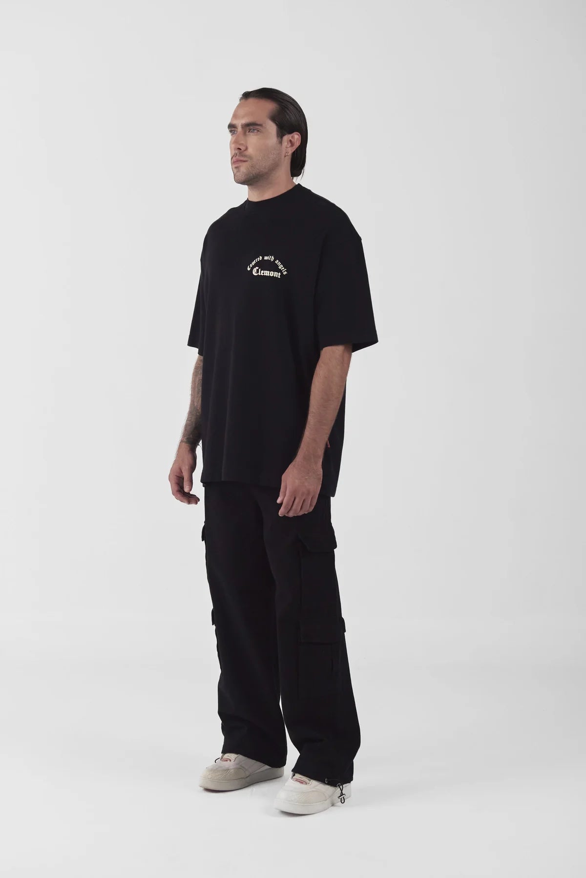 PANTALON CARGO ZEFIRO BLACK CLEMONT