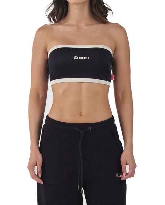 CROP TOP AMETISTA BLACK CLEMONT