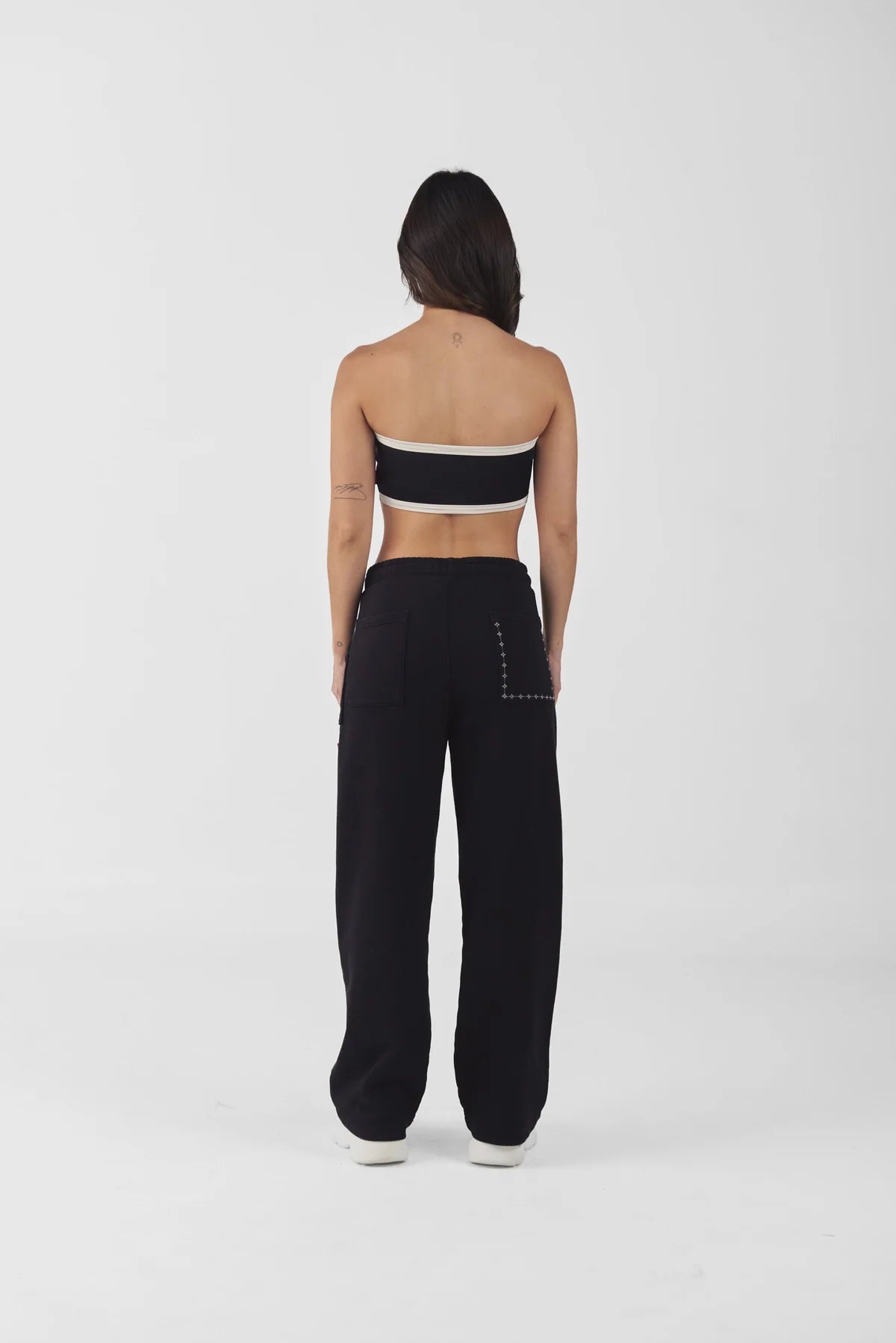 CROP TOP AMETISTA BLACK CLEMONT