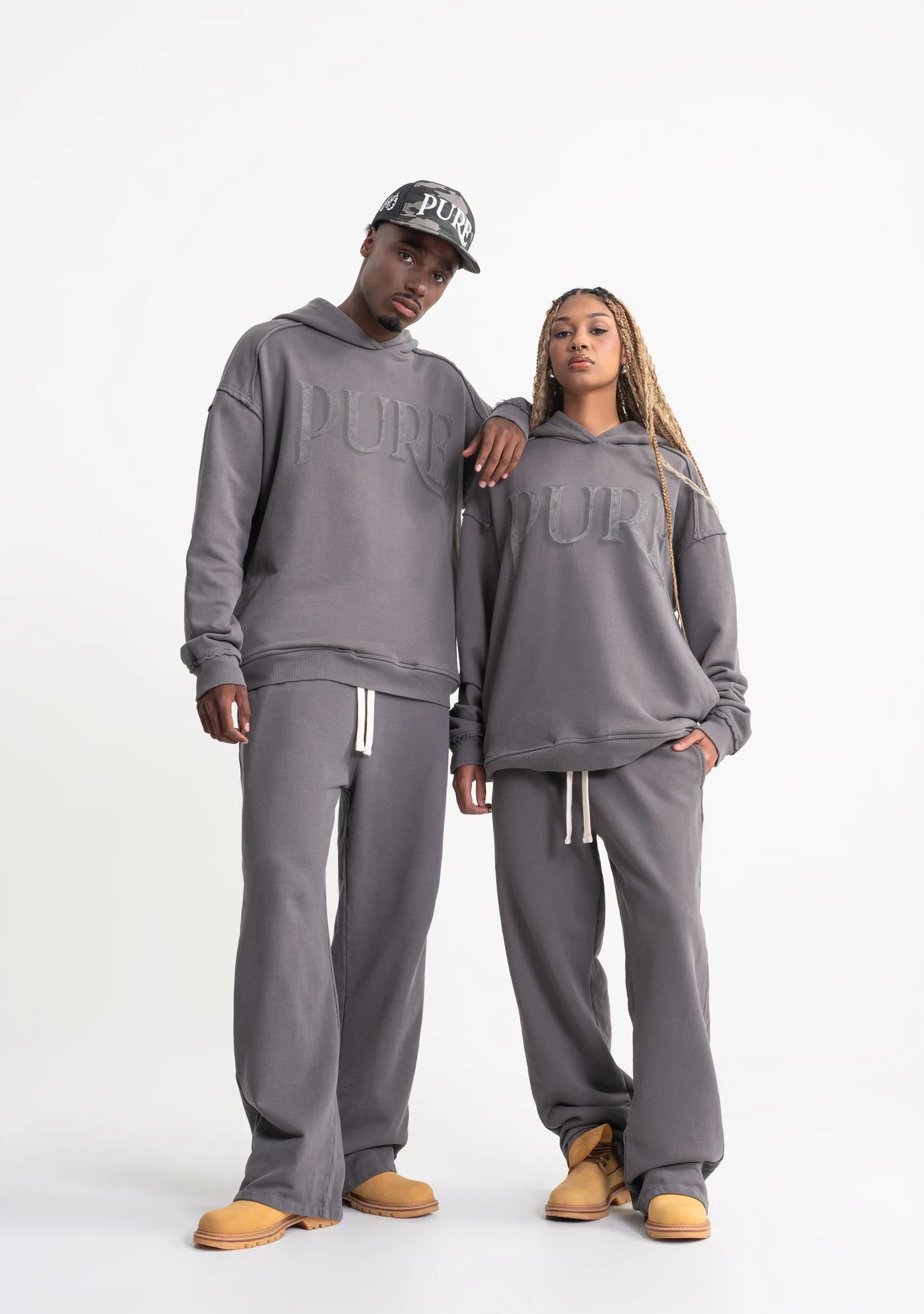 RUSTIC JOGGER DARK GREY PURE