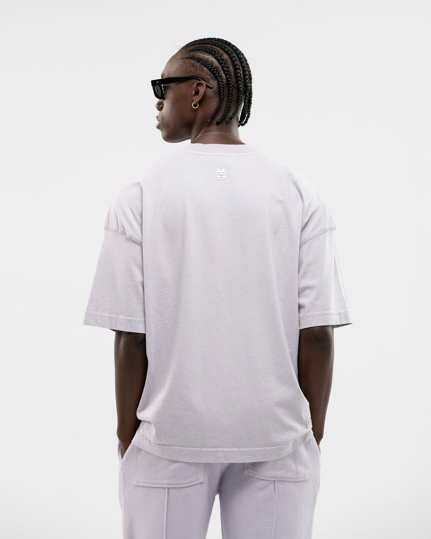 CAMISETA OVERSIZED BÁSICA V2 LILA MONOIC