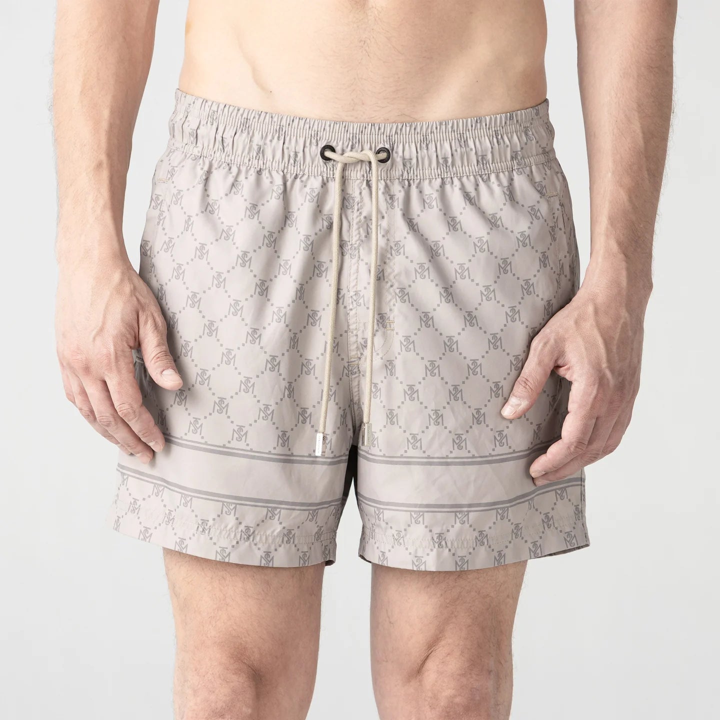 RENDUG SWIMSHORT SIMPLY TAUPE MONASTERY