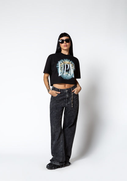 DOPAMINE BLACK EYE CROP TOP PURE