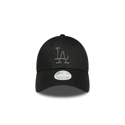 Los Angeles Dodgers MLB Metallic 9FORTY Ajustable Negro New Era