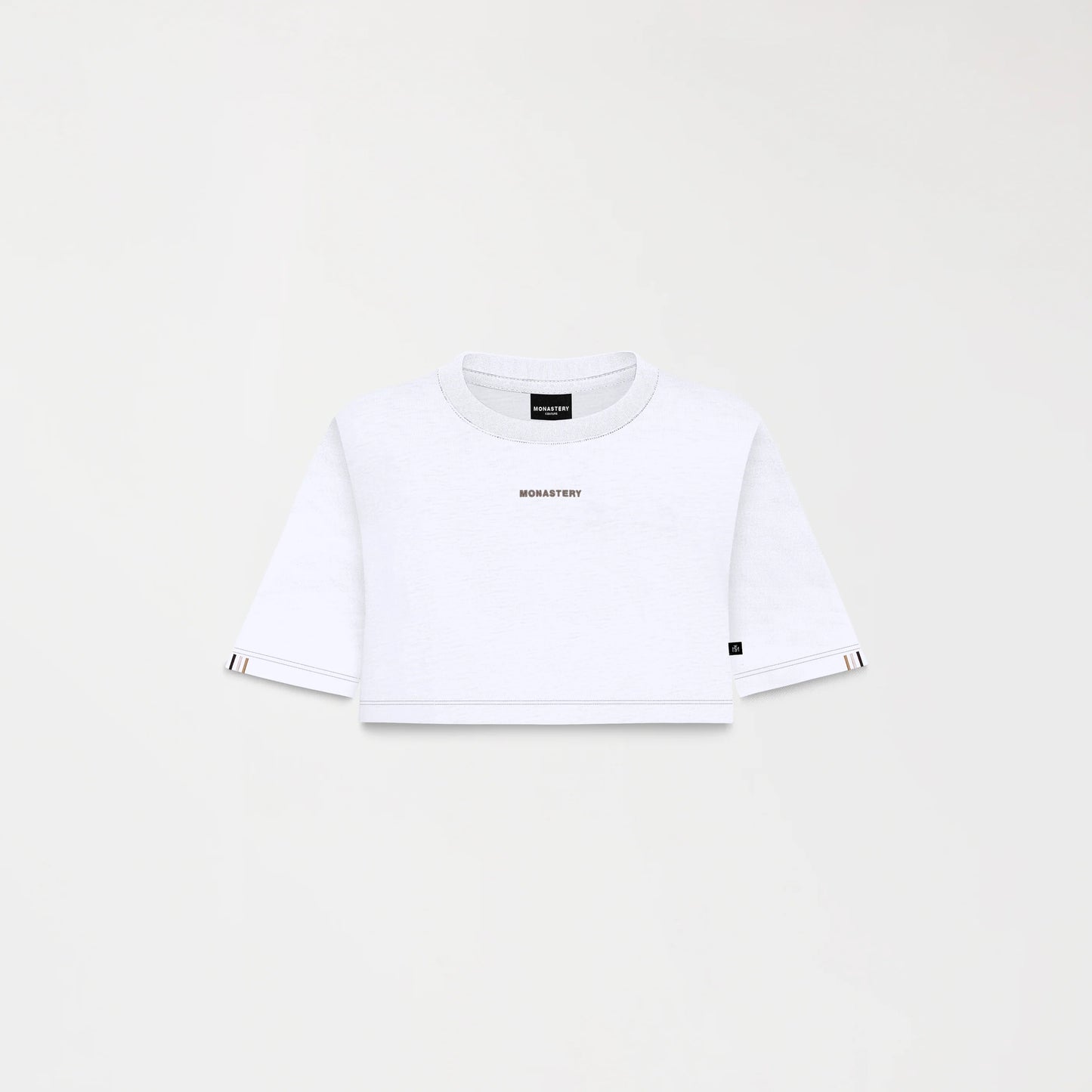 HAZEN CROP TOP WHITE MONASTERY