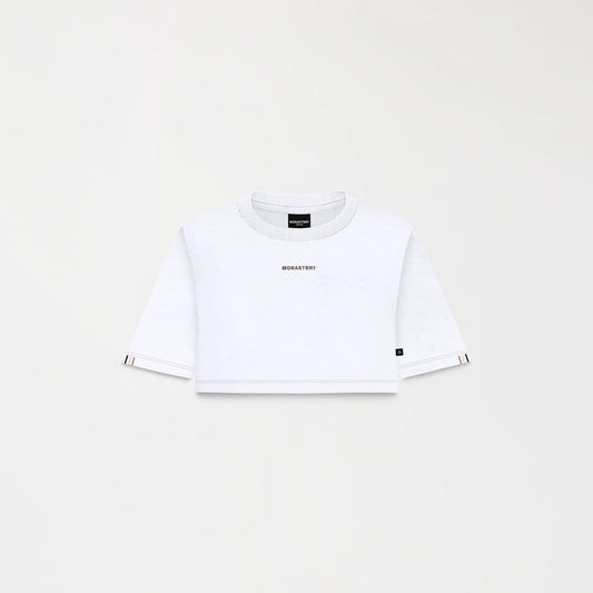 HAZEN CROP TOP WHITE MONASTERY