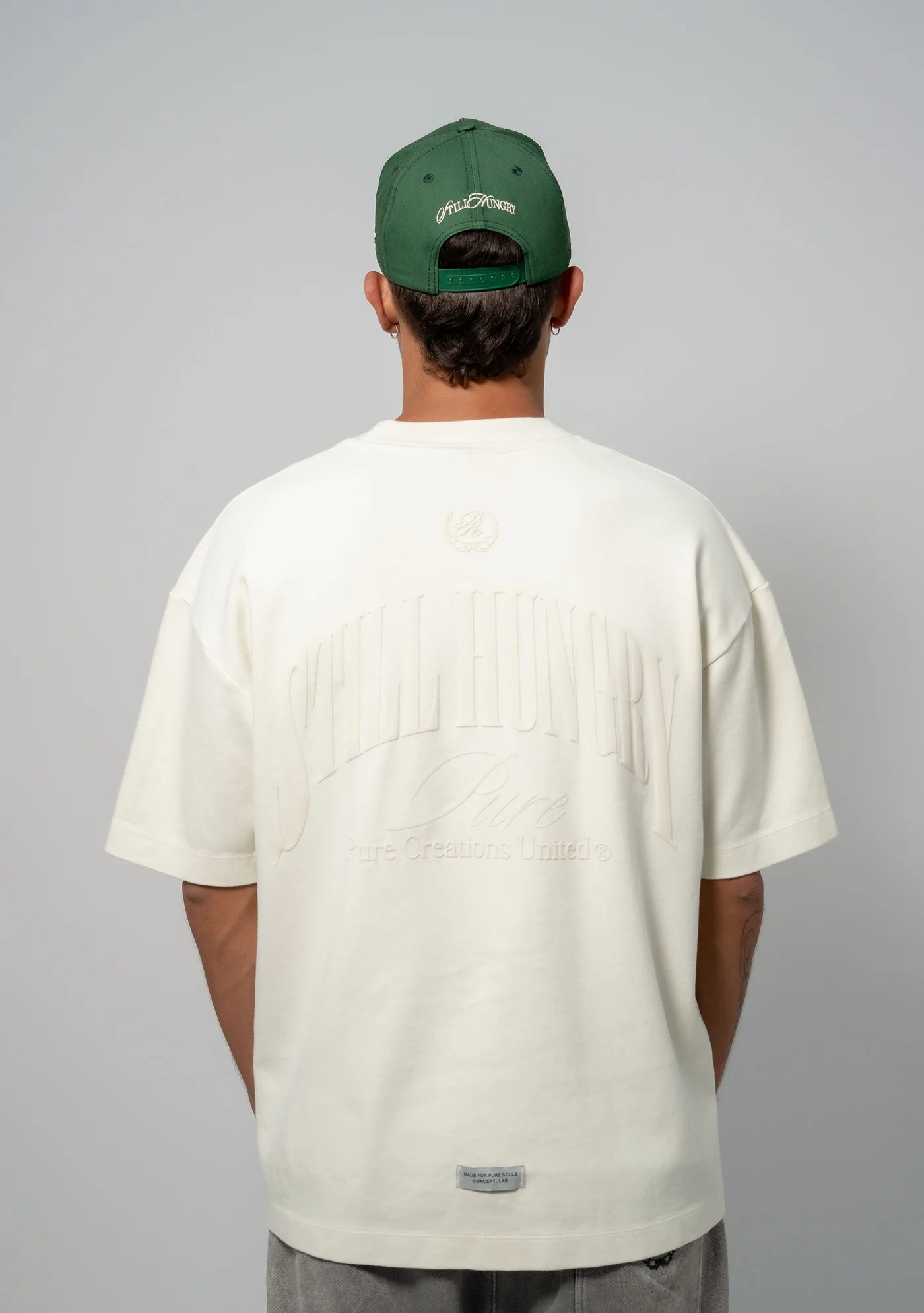 STILL HUNGRY CREAM T-SHIRT PURE