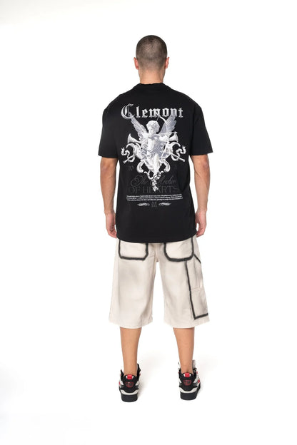 DIMORA TSHIRT NEGRO CLEMONT