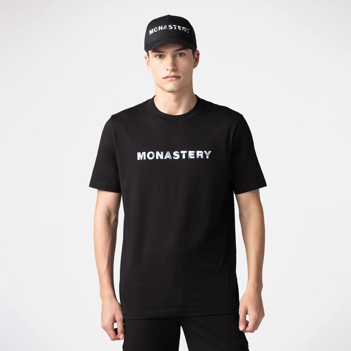 SILICEA T-SHIRT MEN BLACK MONASTERY