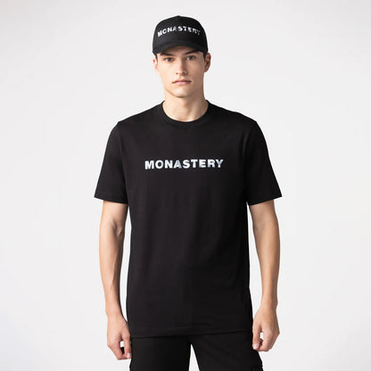 SILICEA T-SHIRT MEN BLACK MONASTERY