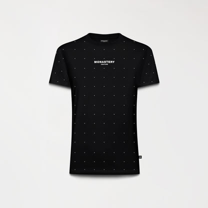 QYLLA TSHIRT BLACK MONASTERY