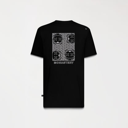 TROYA TSHIRT BLACK MONASTERY
