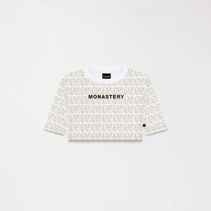 QINA CROP TOP WOMEN WHITE MONASTERY