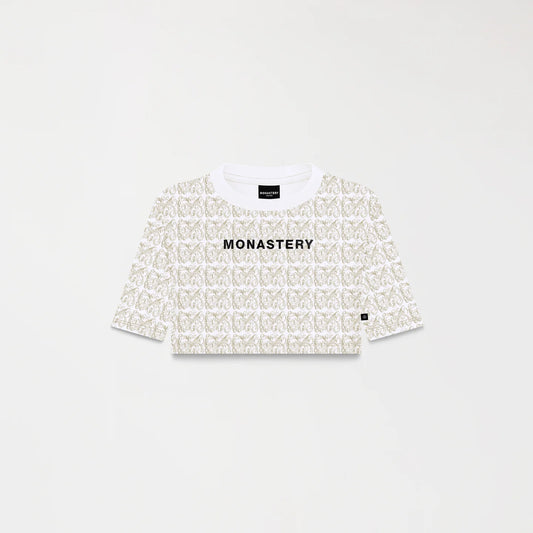 QINA CROP TOP WOMEN WHITE MONASTERY