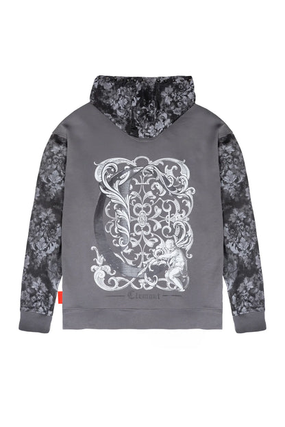 INQUIETO HOODIE GRIS OSCURO CLEMONT