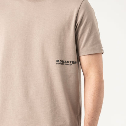 APPLEJACK T-SHIRT TAUPE GRAY MONASTERY