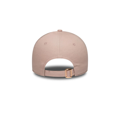 New York Yankees MLB Metallic 9FORTY Ajustable Rosada Women New Era