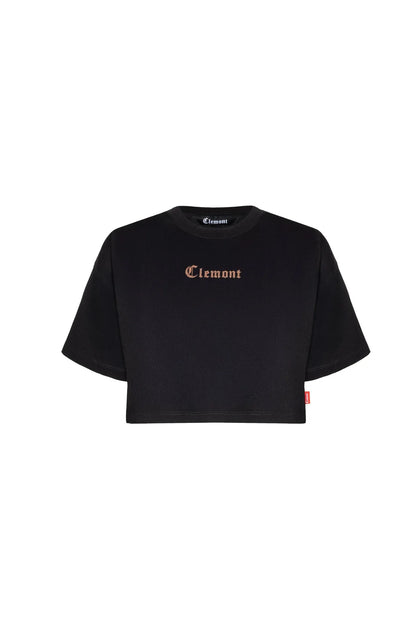 RISTORO CROP TOP OVERSIZED NEGRO CLEMONT