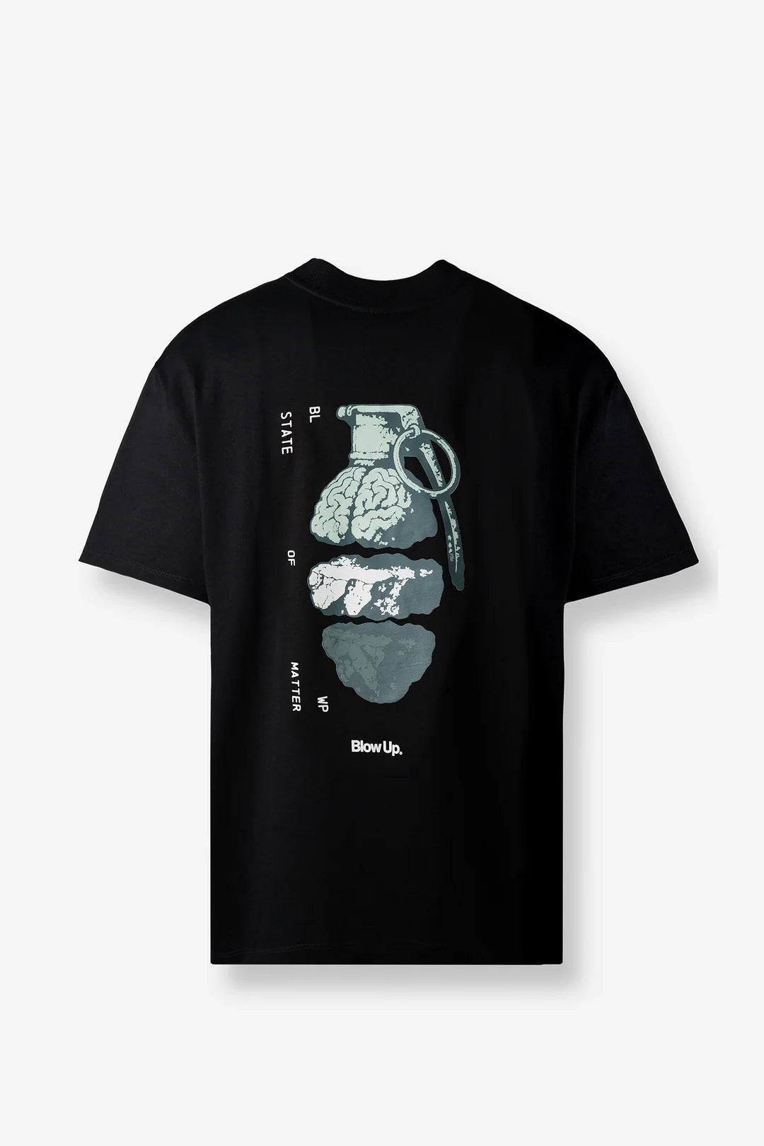 Regular Fit T-Shirt Black Blow Up