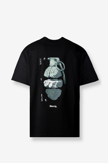 Regular Fit T-Shirt Black Blow Up