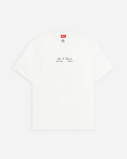 PARADISE OVERSIZED WHITE BULLISH