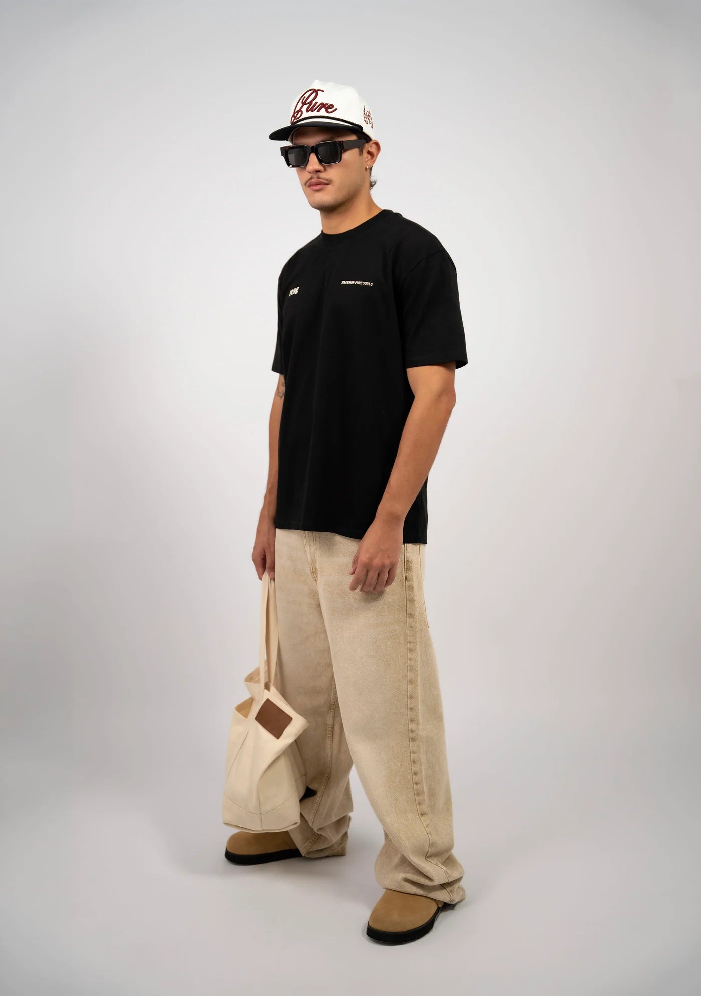 PURE BLACK REGULAR FIT PURE