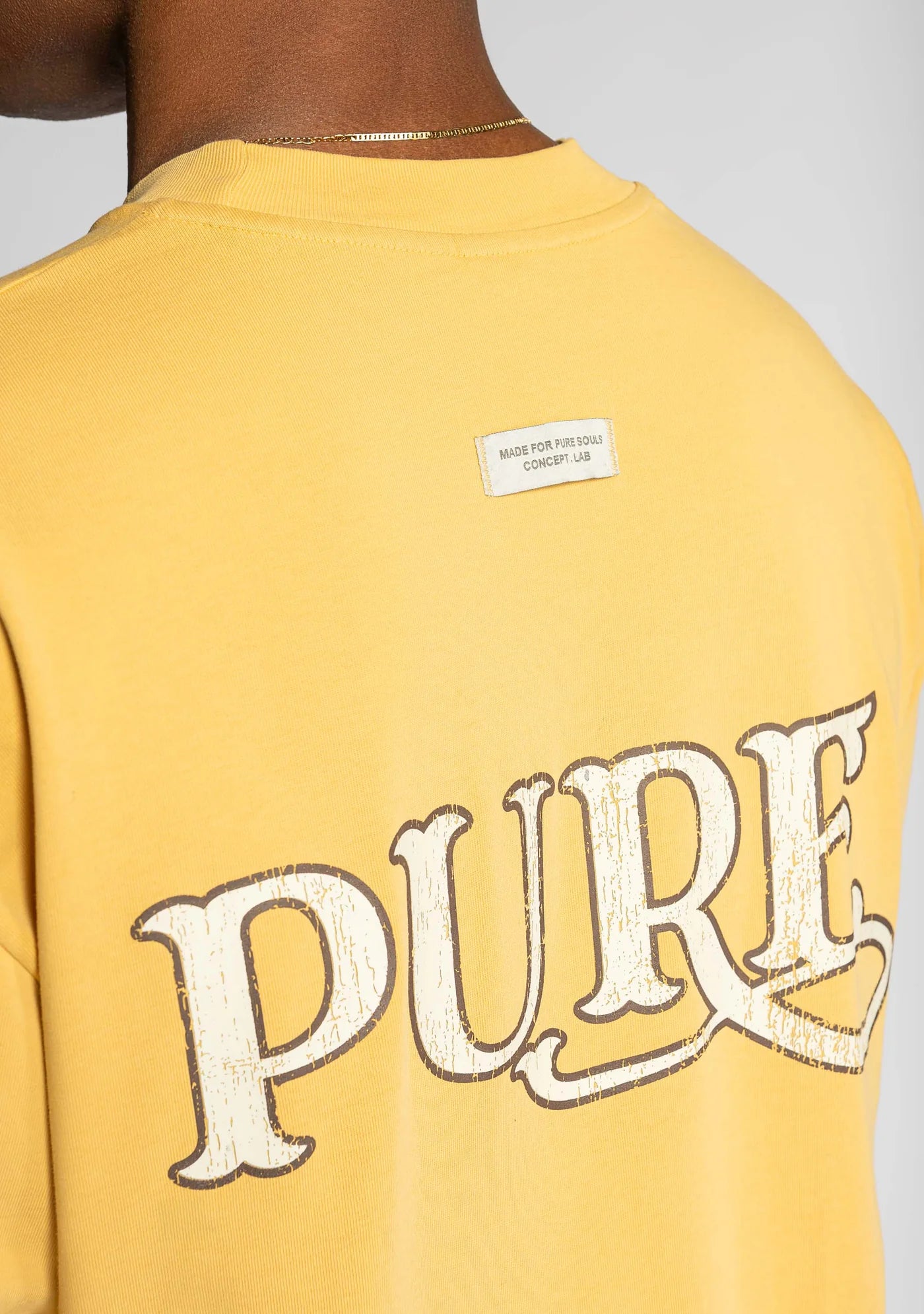 BEFORE THE WEST OVERSIZED MUSTARD