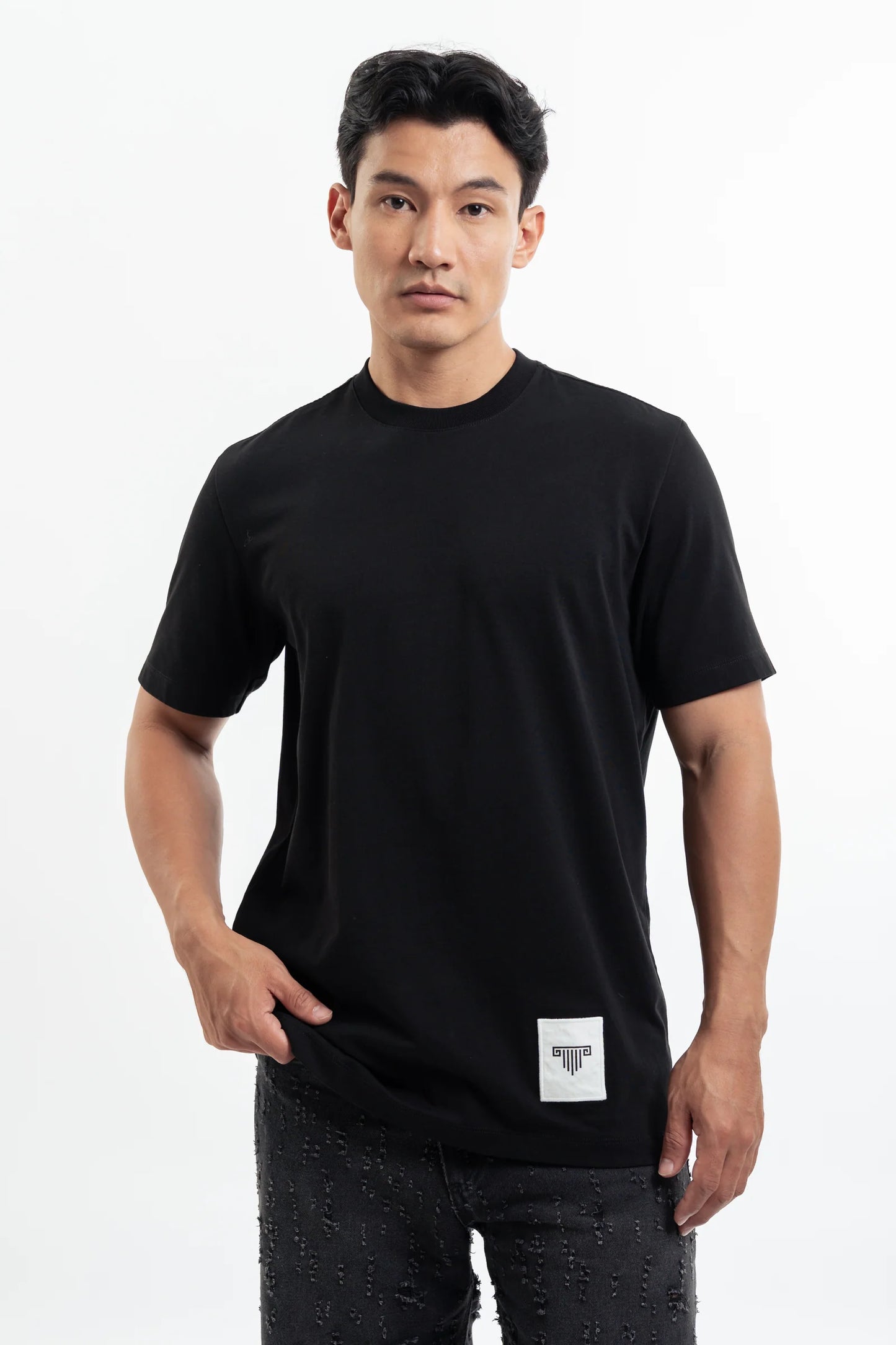 ECHO T-SHIRT BLACK ARTDIST