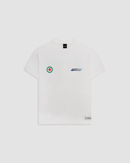 Camiseta Oversized Vespa Blanco Hueso MONOIC