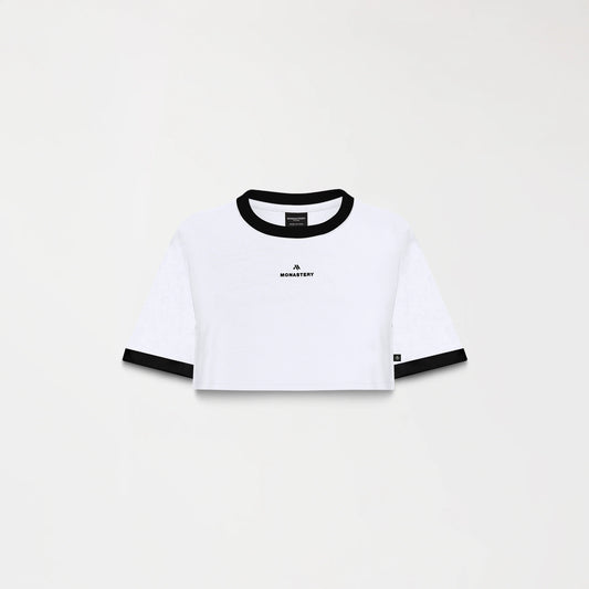 SENN CROP TOP WHITE MONASTERY