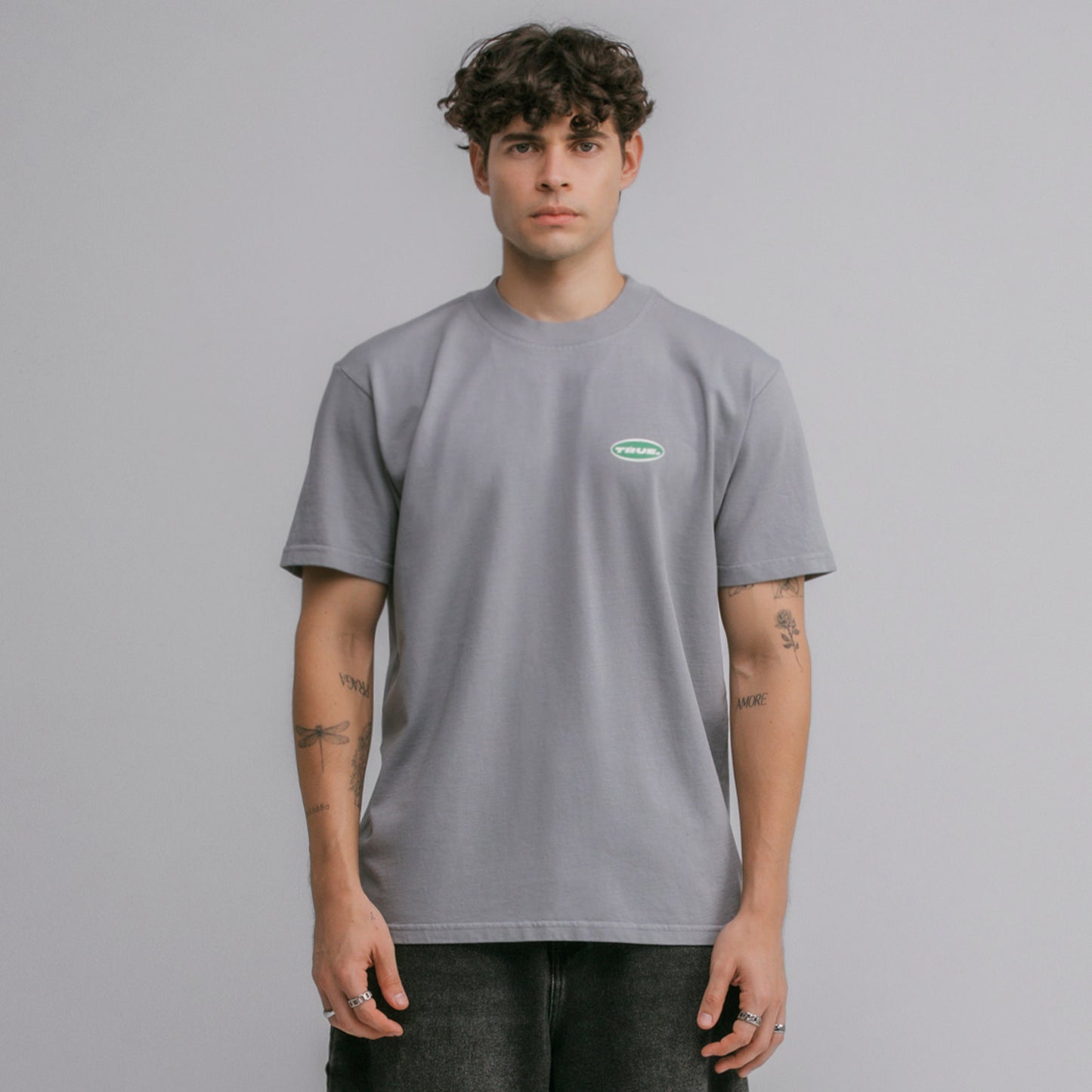 Moonlight Regular T-Shirt Light Gray True