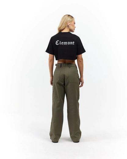 RAGGIANTE CROP TOP BLACK CLEMONT