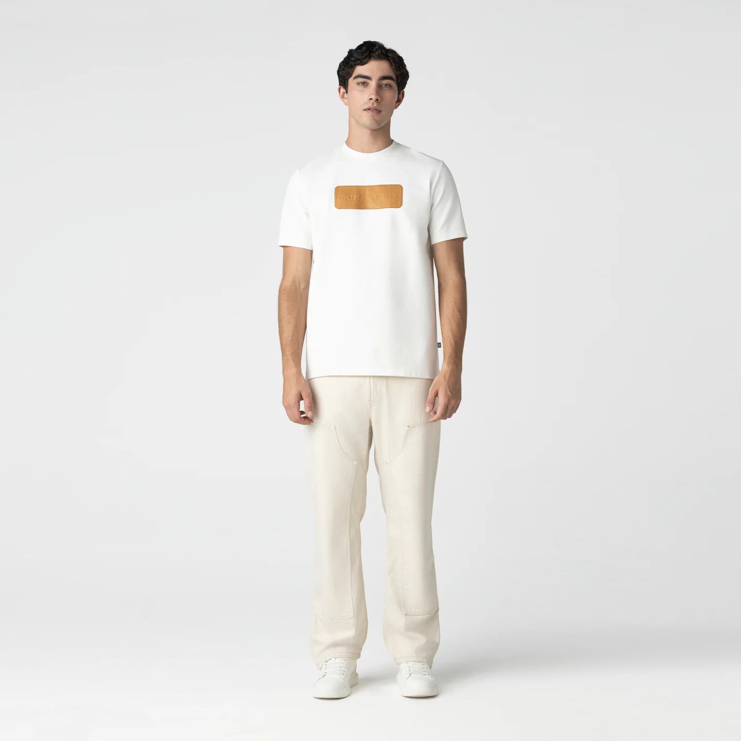 LEONIDAS T-SHIRT WHITE MONASTERY