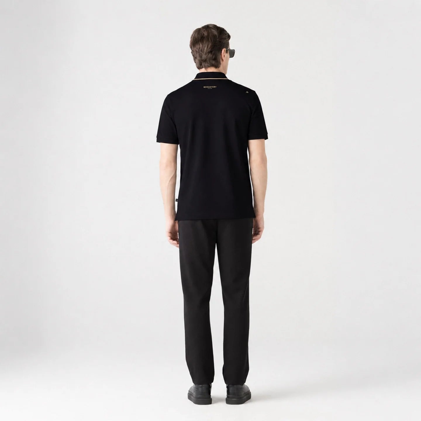 LYOD POLO MEN BLACK MONASTERY
