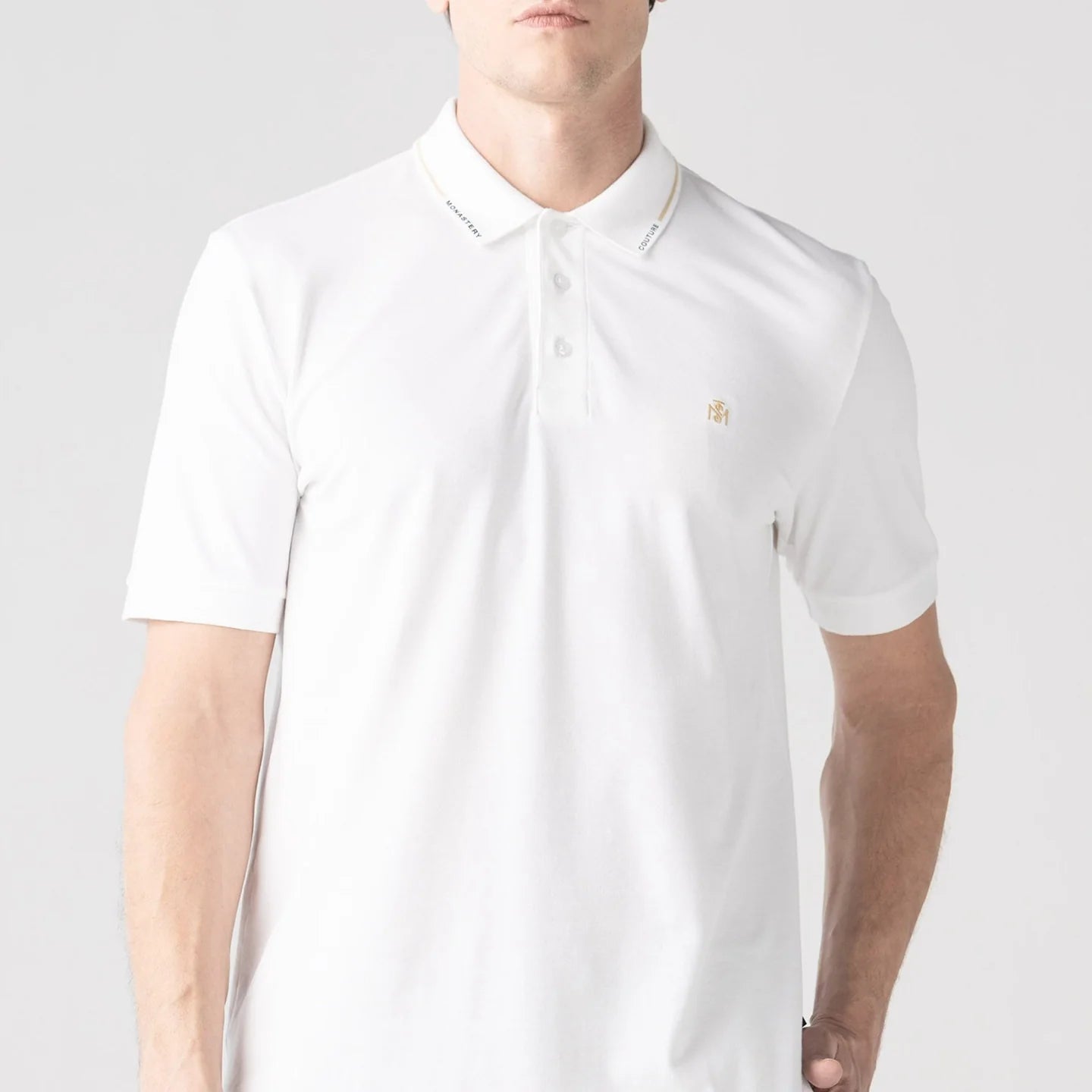 LYOD POLO MEN WHITE MONASTERY