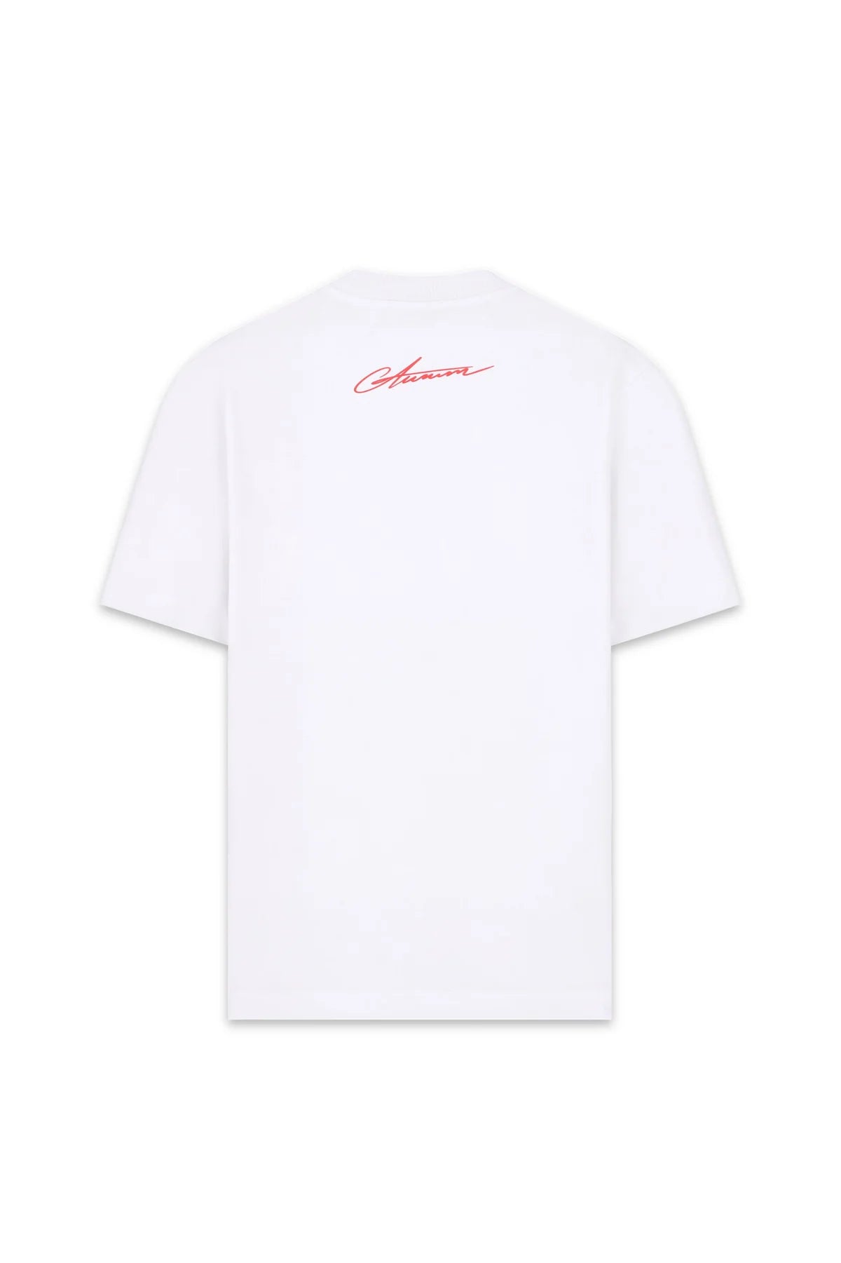 RED LINE OVERSIZED WHITE AURUM