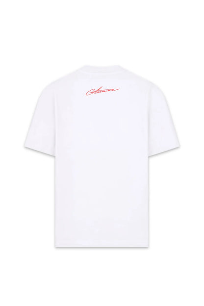RED LINE OVERSIZED WHITE AURUM