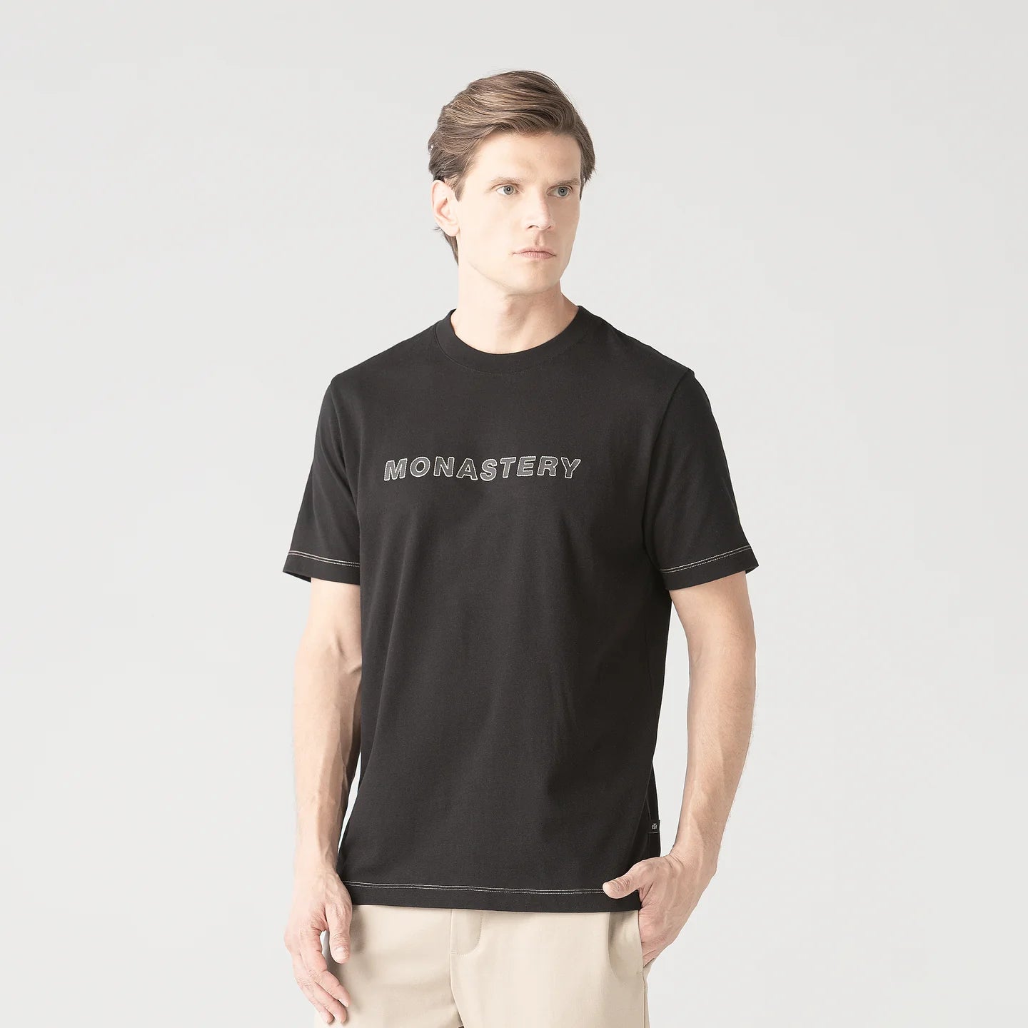 SEVERUS T-SHIRT BLACK MONASTERY