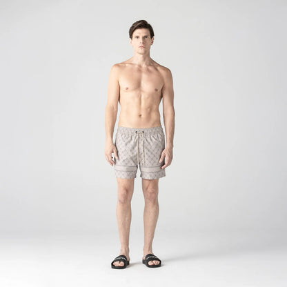 RENDUG SWIMSHORT SIMPLY TAUPE MONASTERY