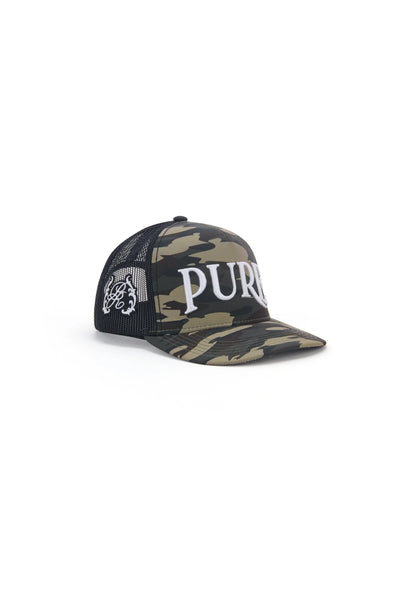 RUSTIC CAMOUFLAGED CAP PURE