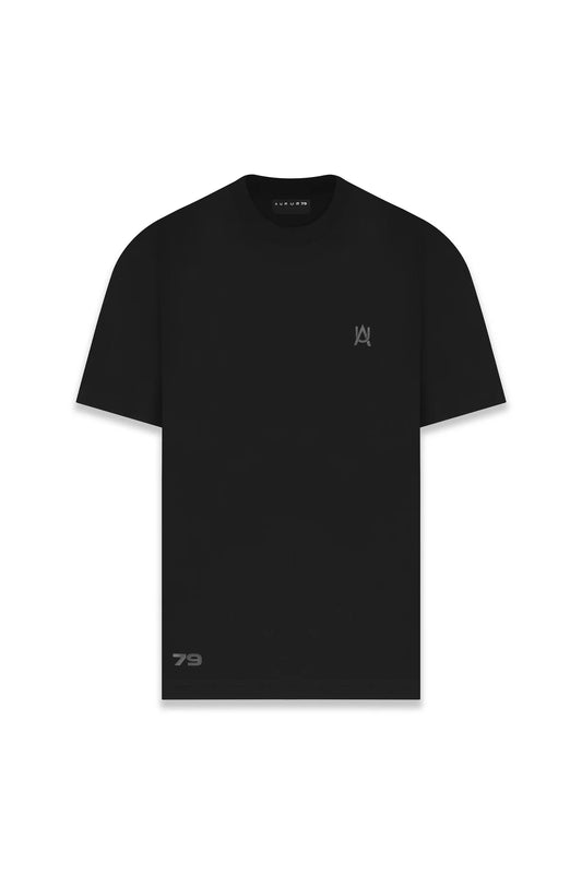 BLACK ON BLACK LINE OVERSIZED AURUM