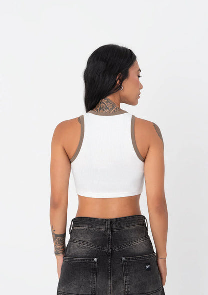 ATELIER CROP TOP MARFIL PURE