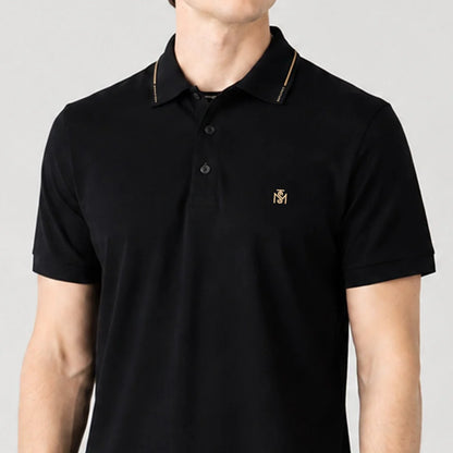 LYOD POLO MEN BLACK MONASTERY