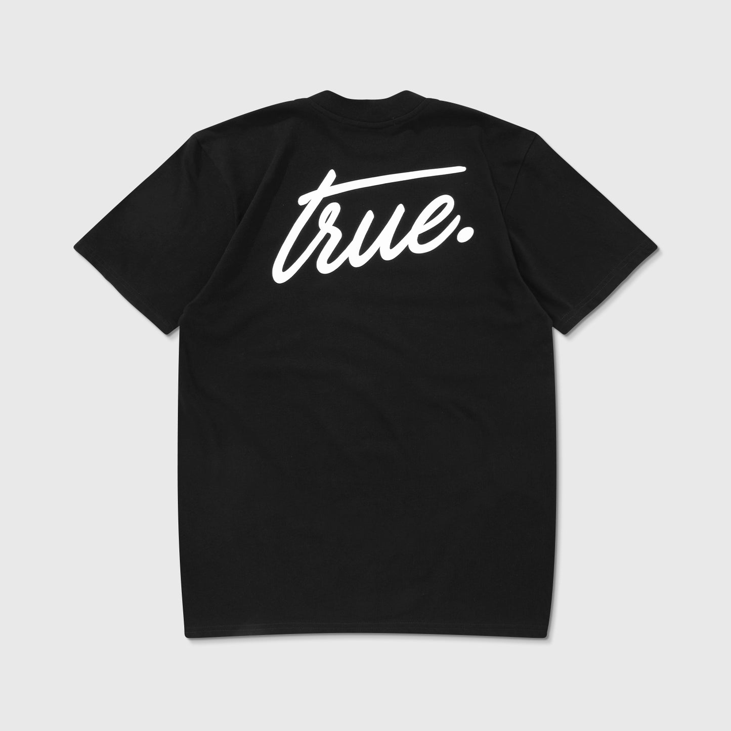 Cursive Logo T-Shirt Black True
