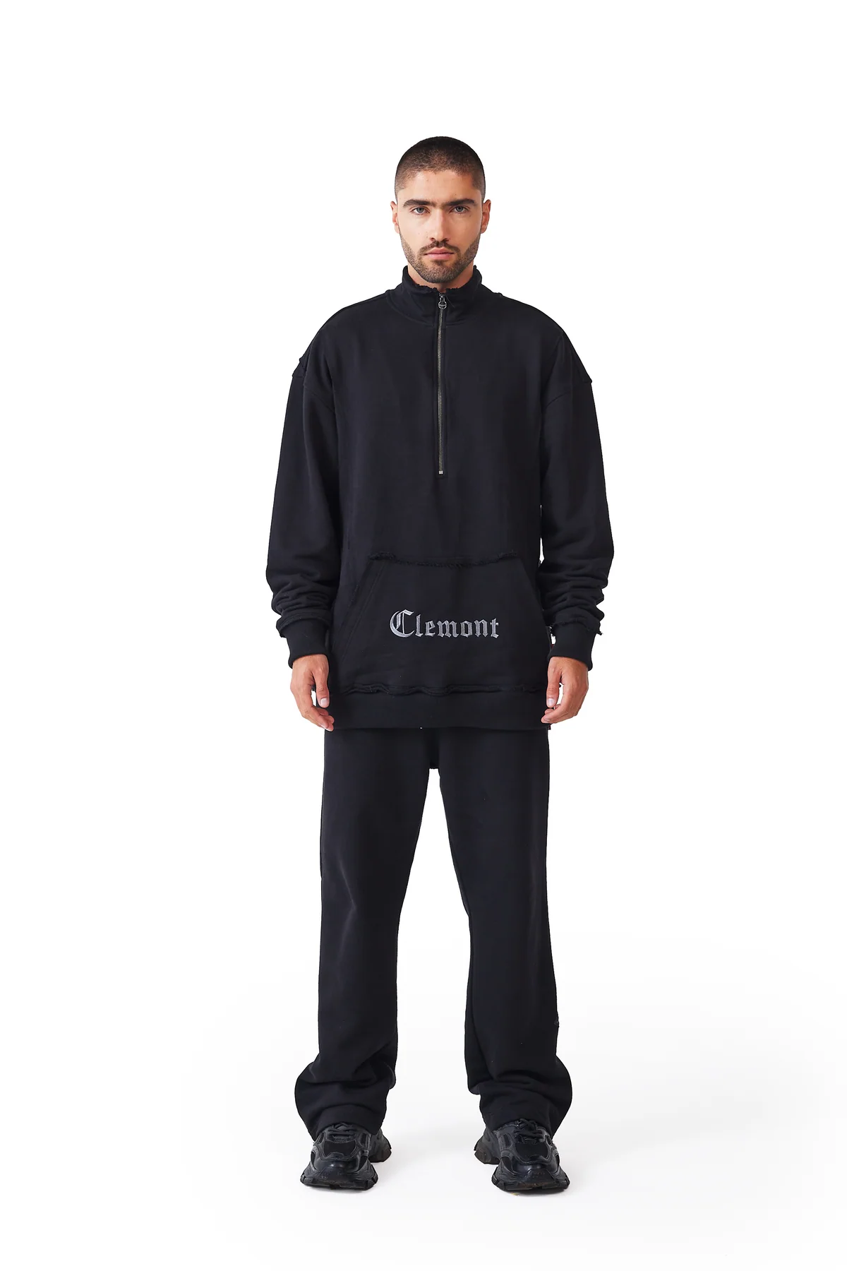 DISTRUTTO HOODIE NEGRO CLEMONT
